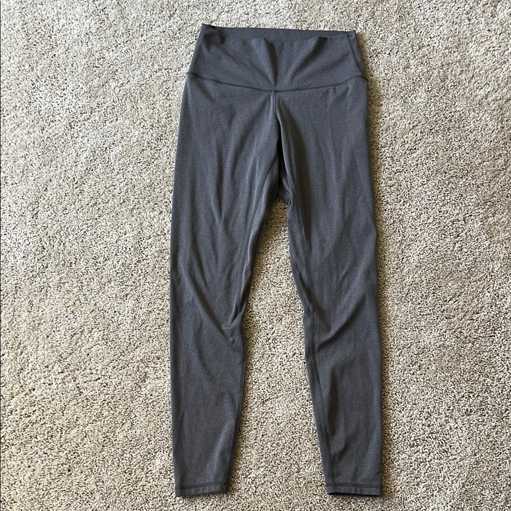Gray High-Waisted Leggings size L.